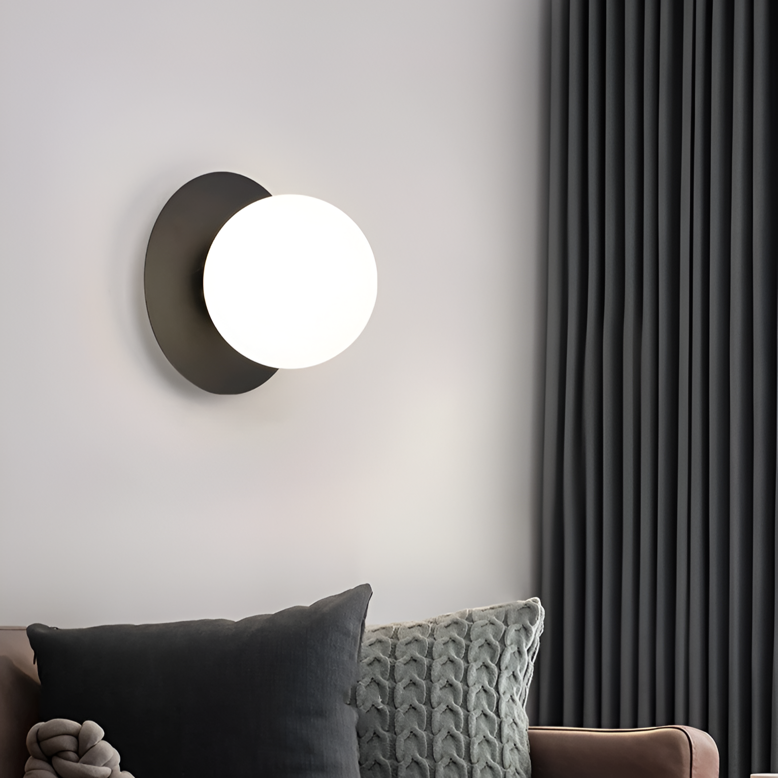 Brilliant Dawn Modern Glass Wall Lamp
