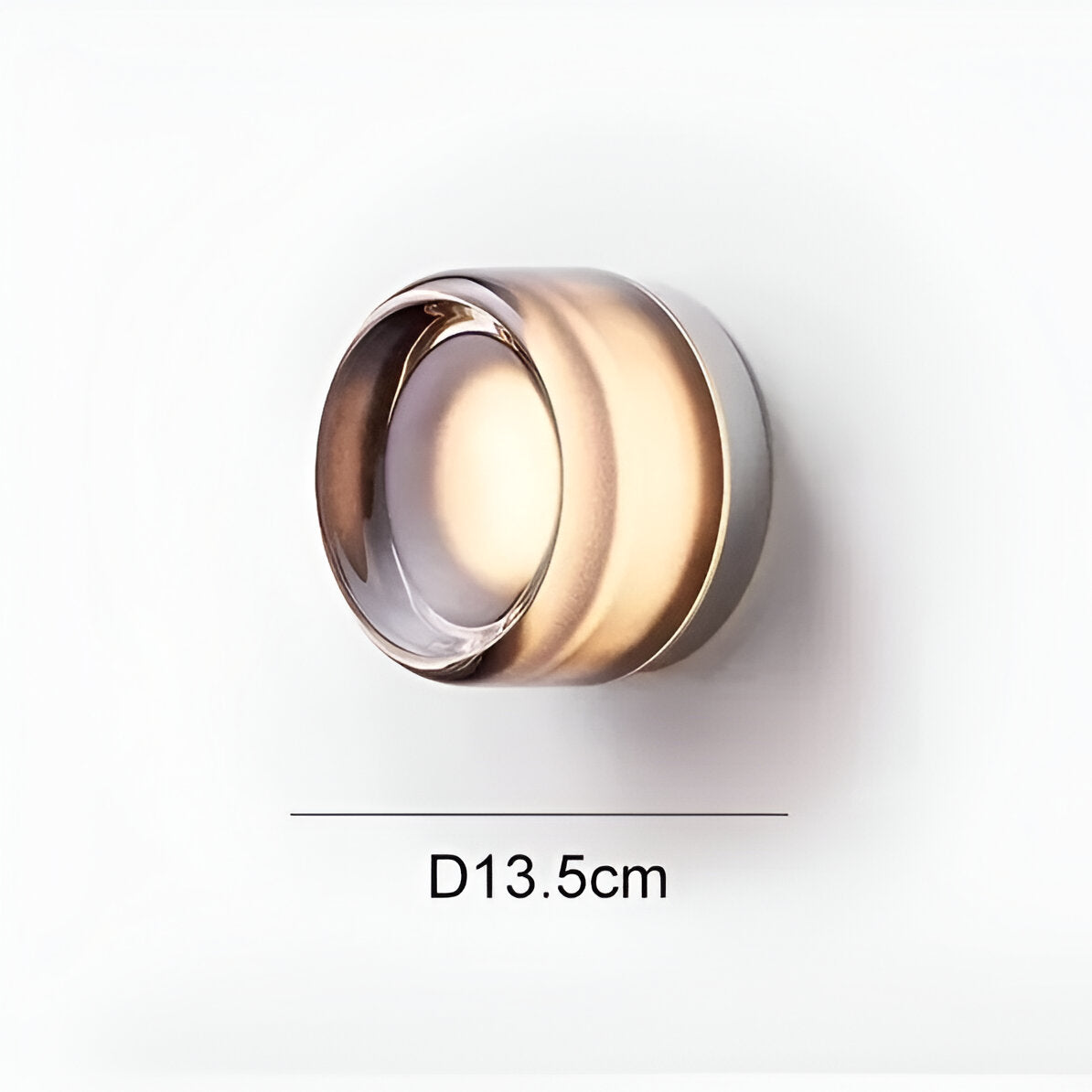 Nordic Luminous Dimple Acrylic Modern Wall Light