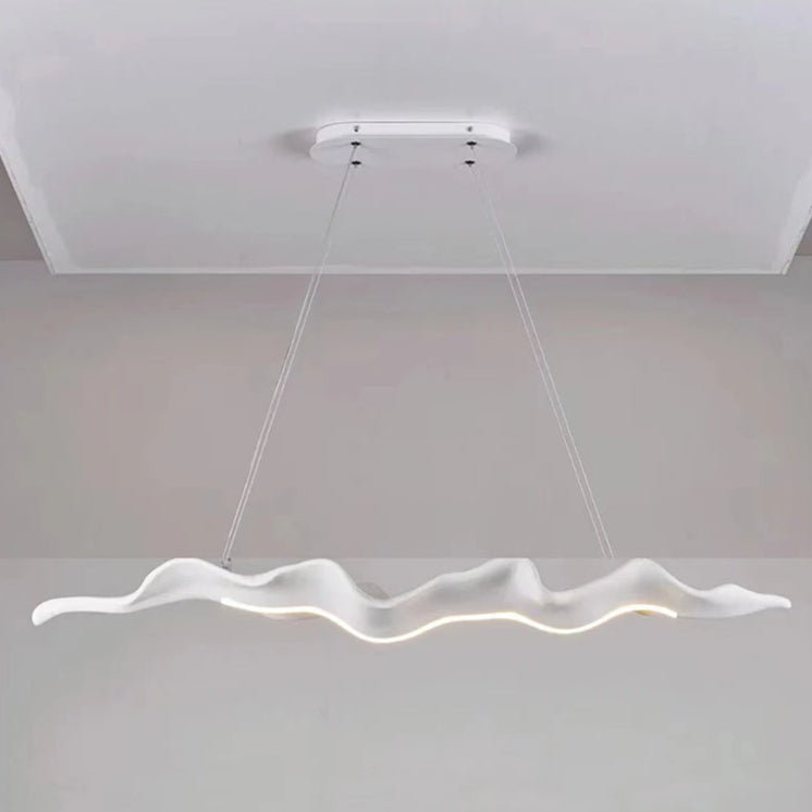 Vintage Resin Leaf Resin Pendant Light