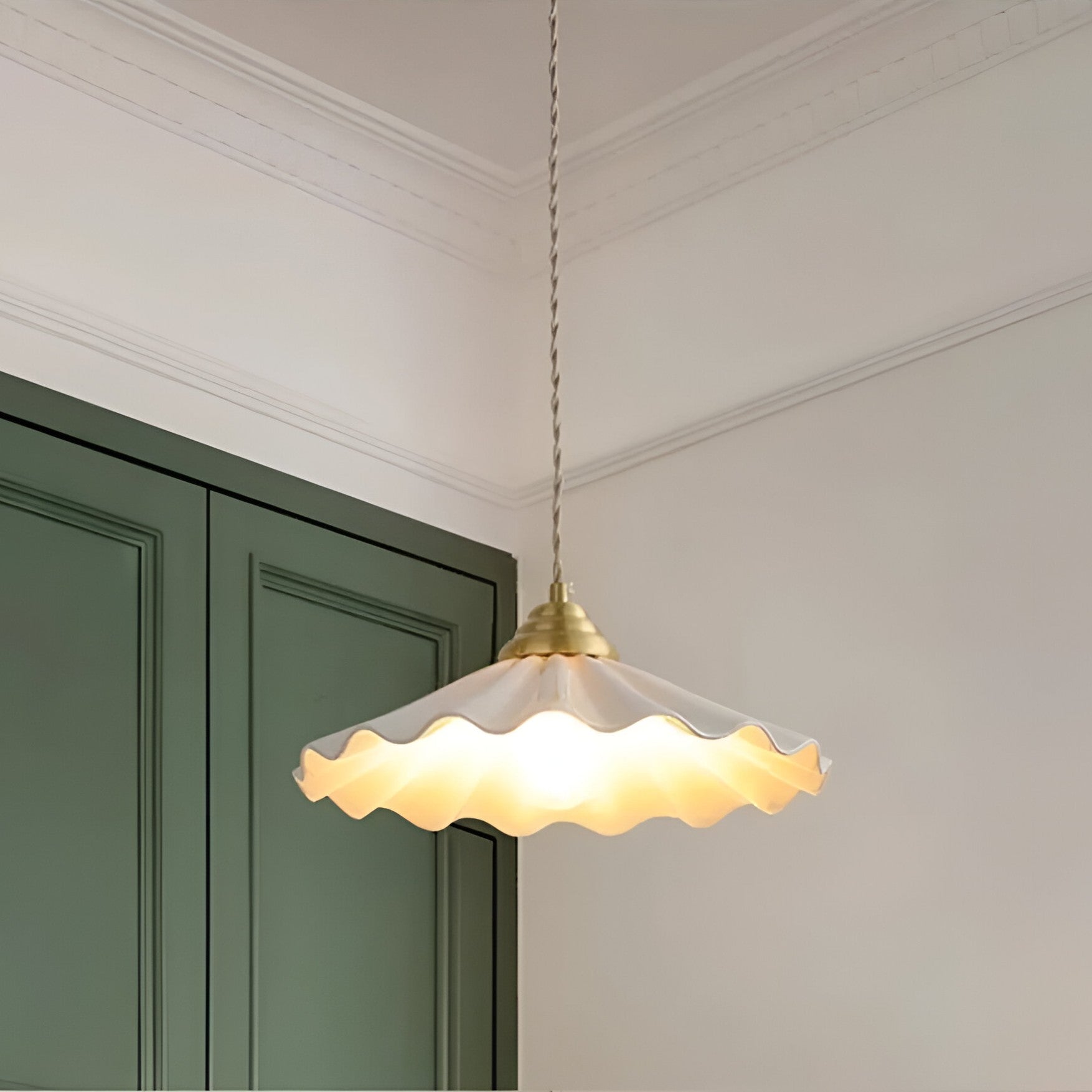 Island Light Harmony Japandi Ceramic Pendant Lamp