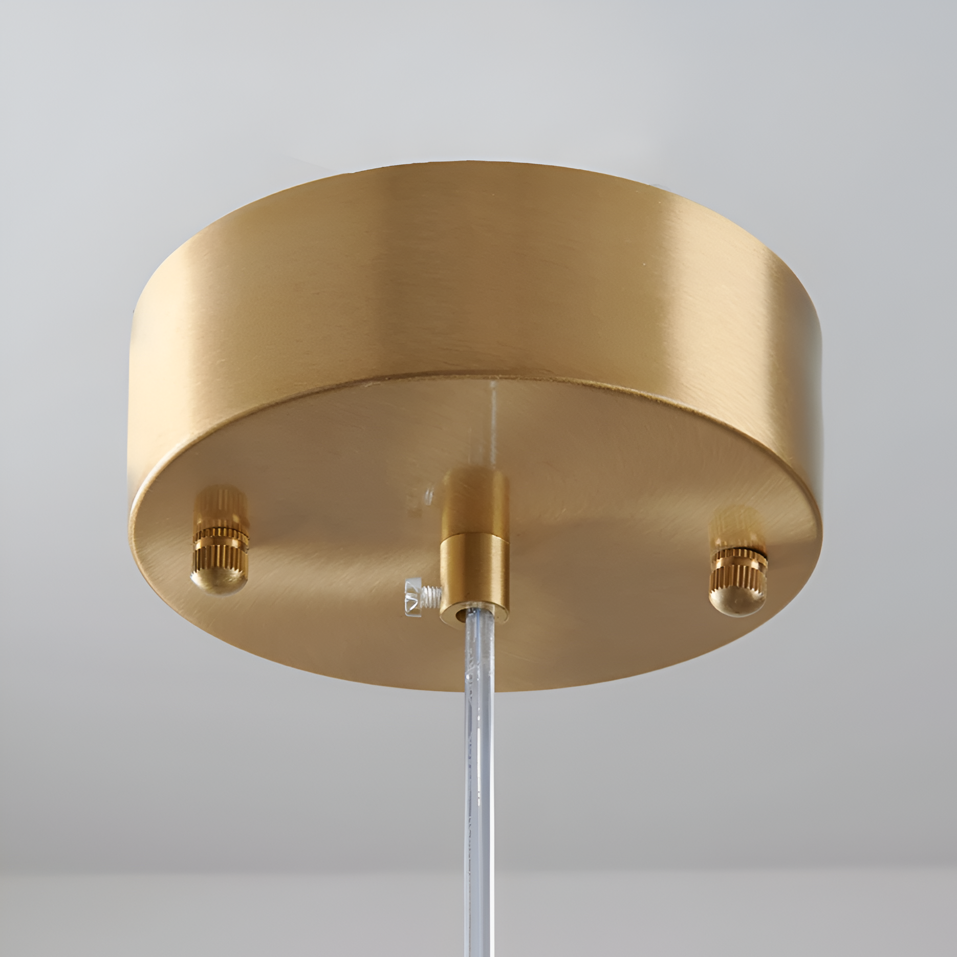 Lampe suspendue en verre moderne de luxe nordique