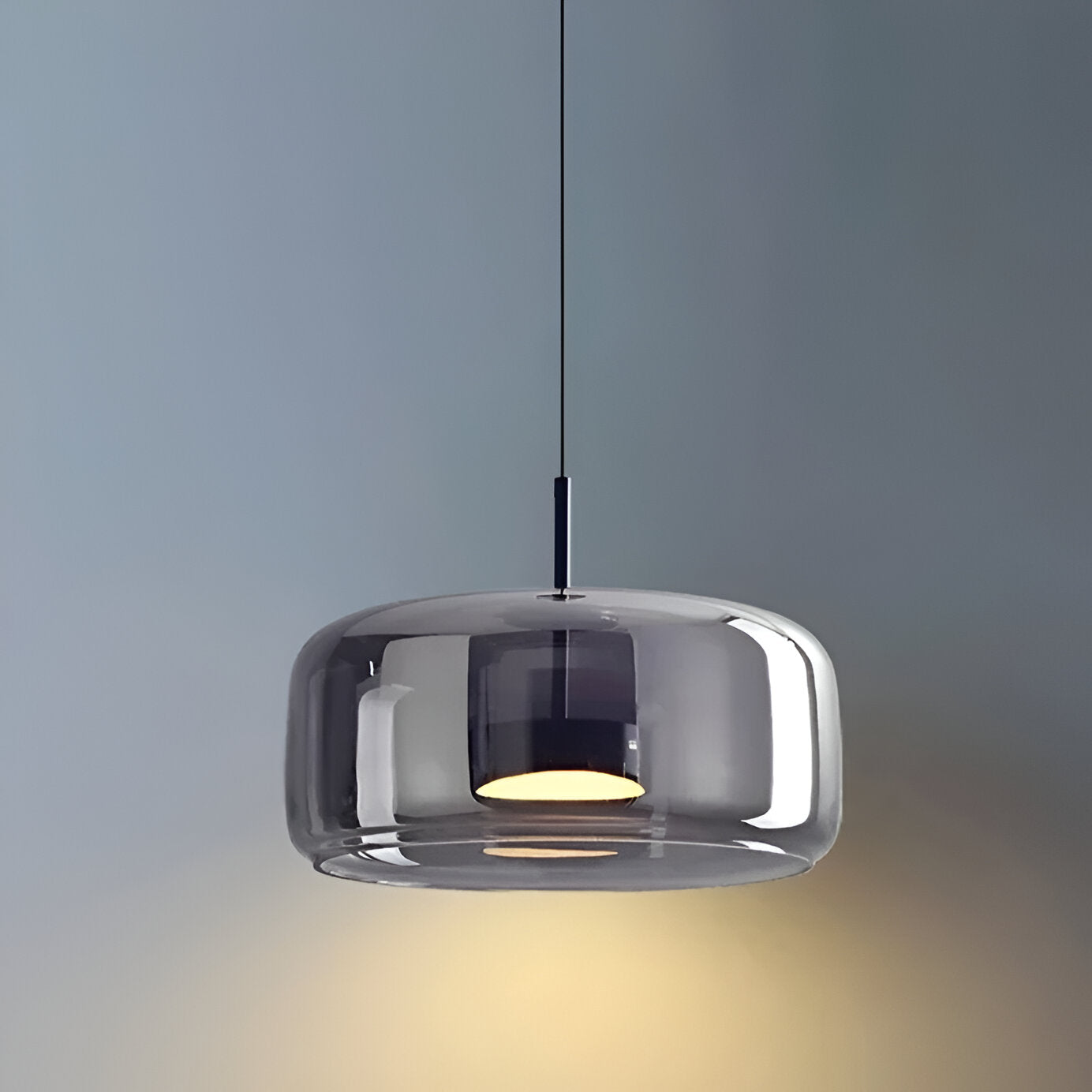 Retro Hailie Modern Glass LED Pendant Light