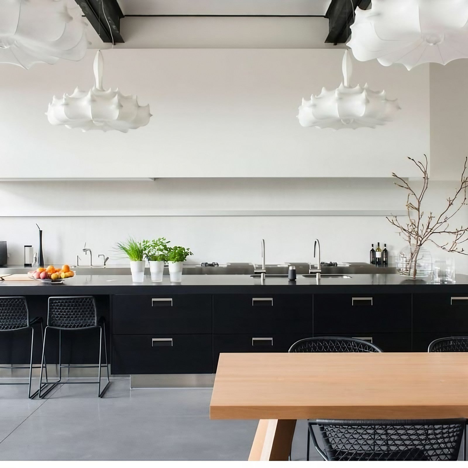 Nordic Cocoon LED Silk Pendant Light