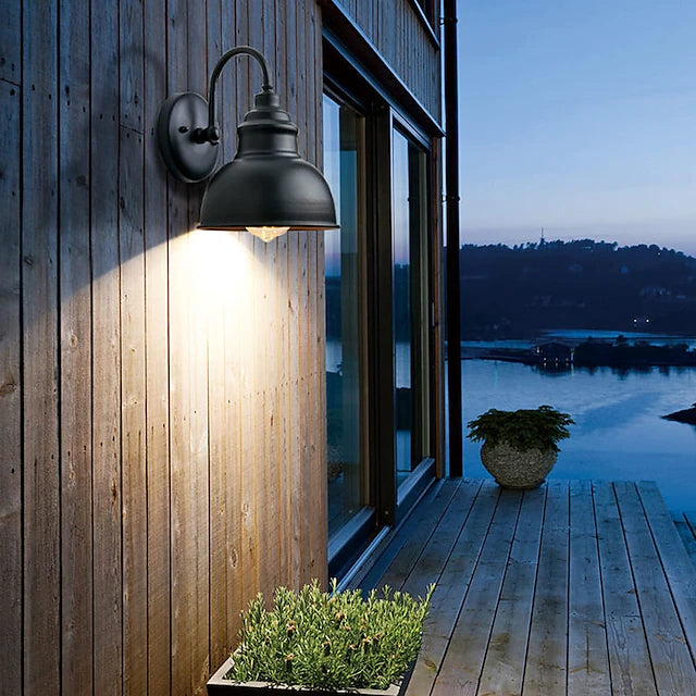Vintage Retro Metal Wall IP65 Waterproof Outdoor Light