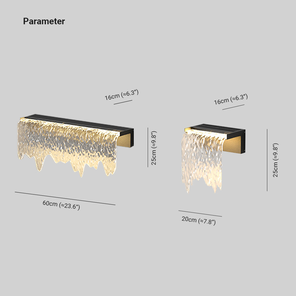Isaac Modern Minimalistische Waterval IP65 Waterdichte Buitenverlichting