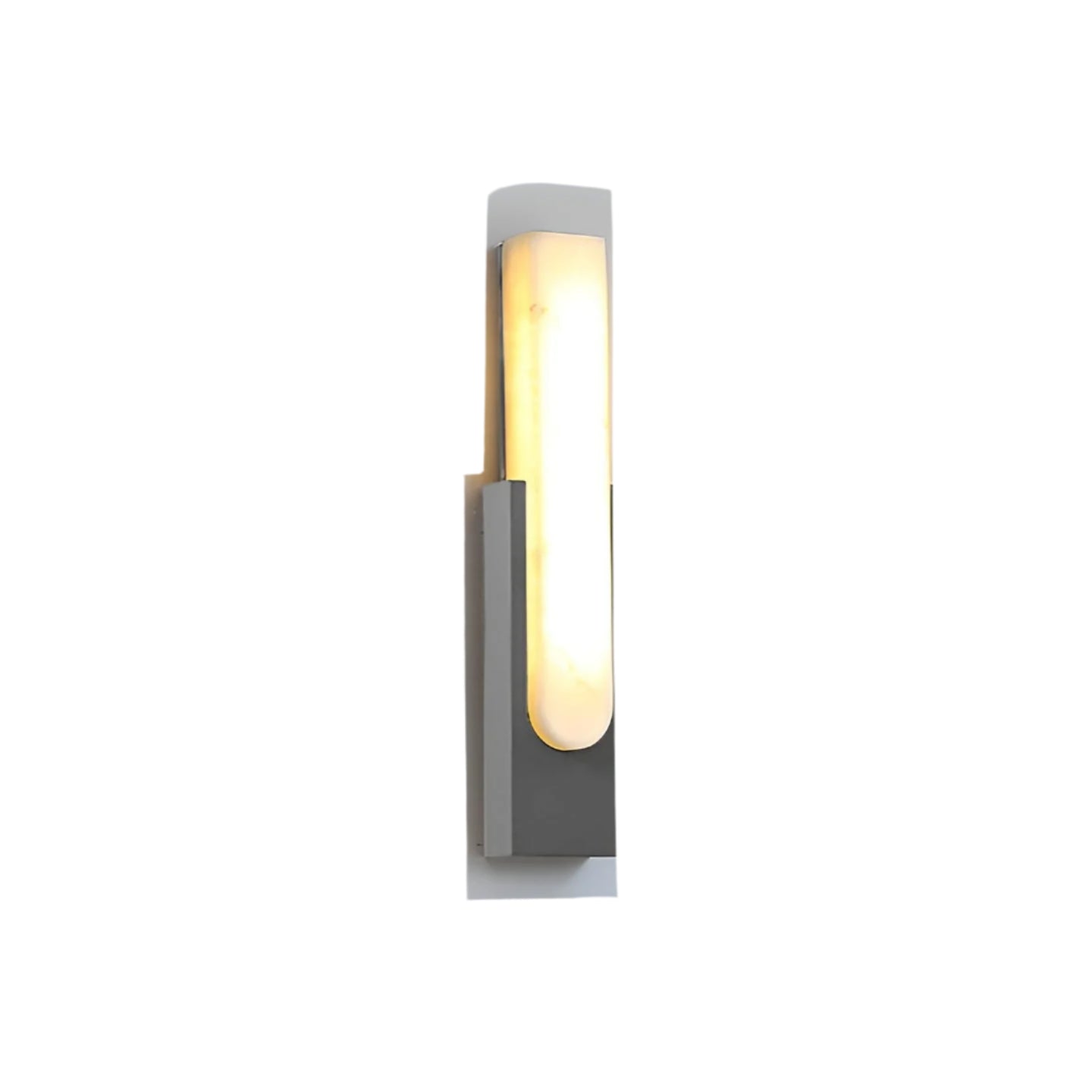 Agatha Modern Artificial Alabaster Minimalist Wall Light