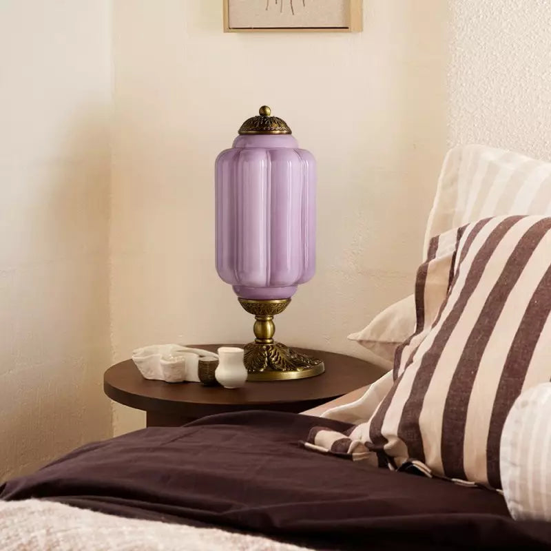 Colette French Glass Retro Table Lamp