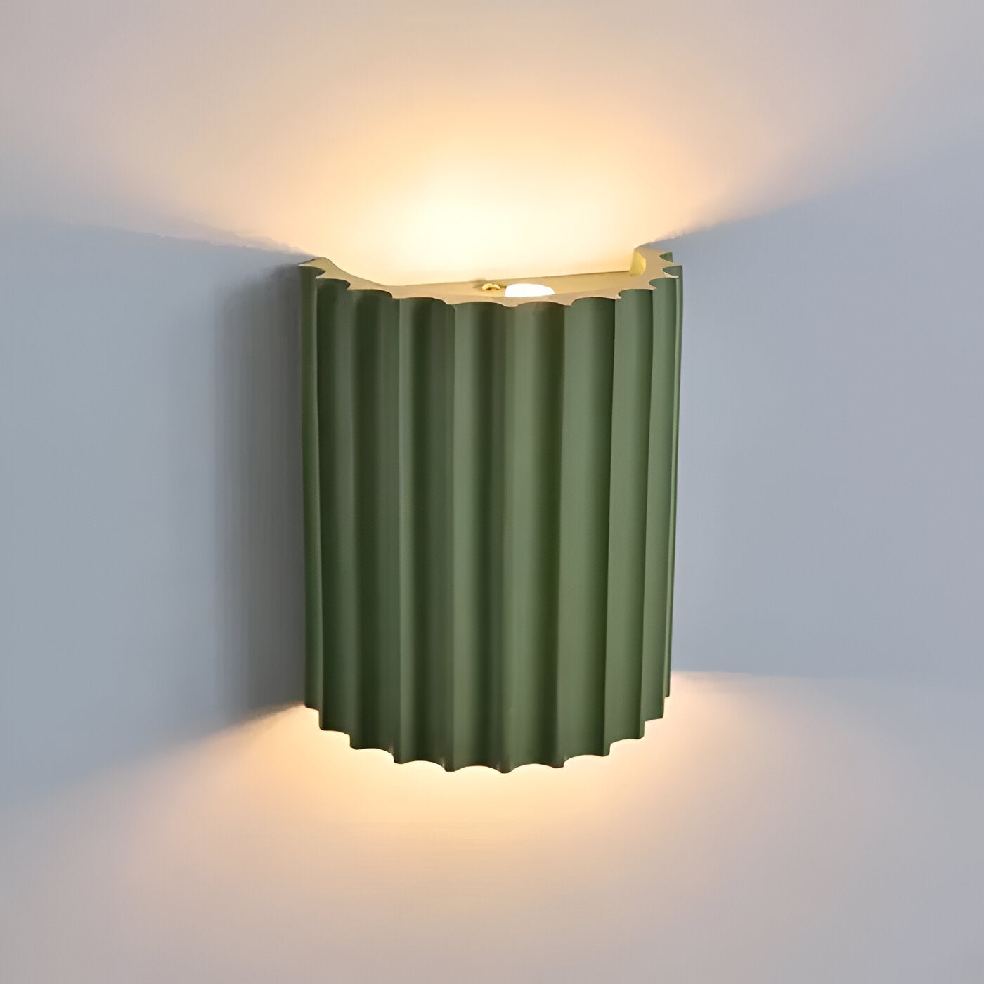 Nordic Resin Clarity Minimalist Wall Light