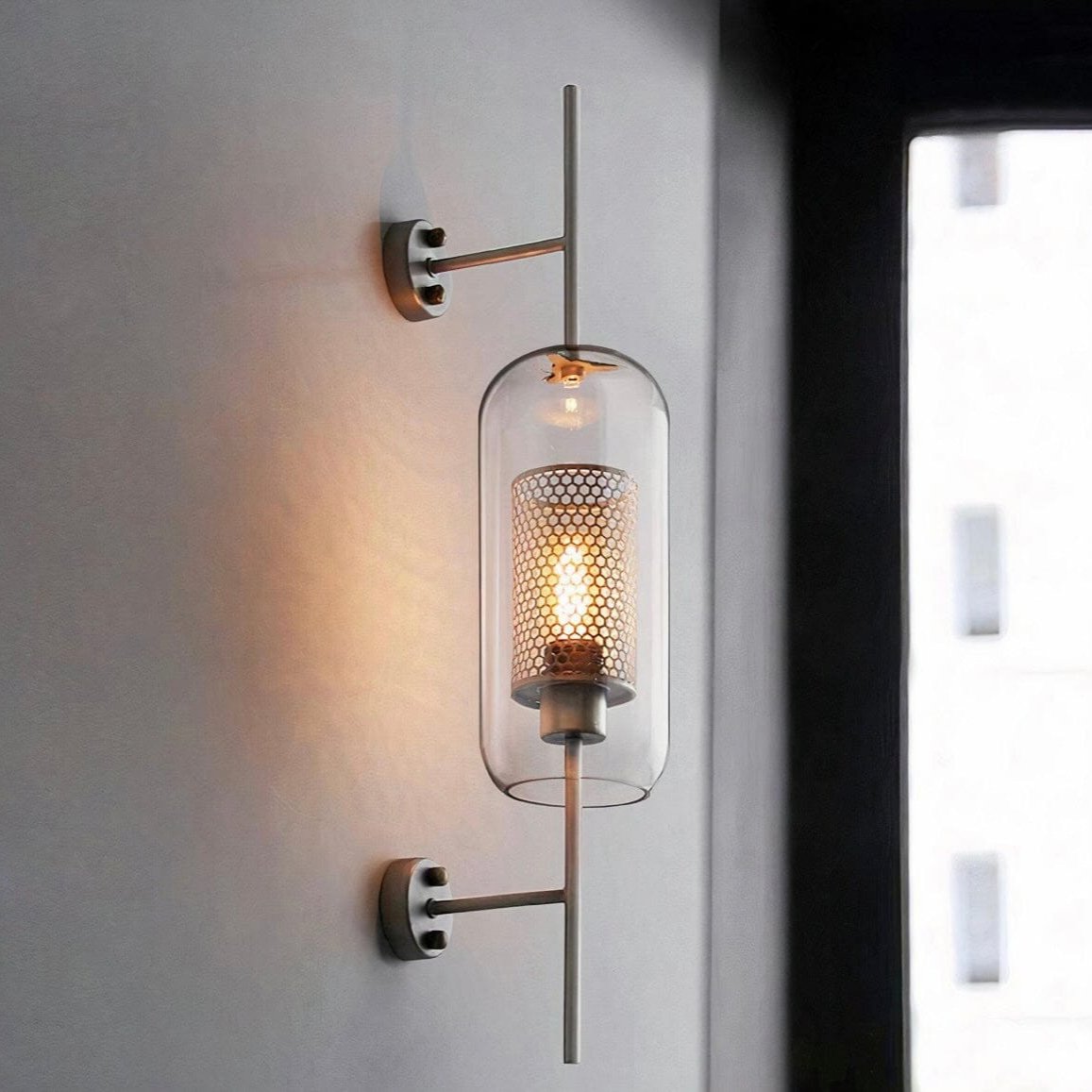 Elouise Glass Wall Light