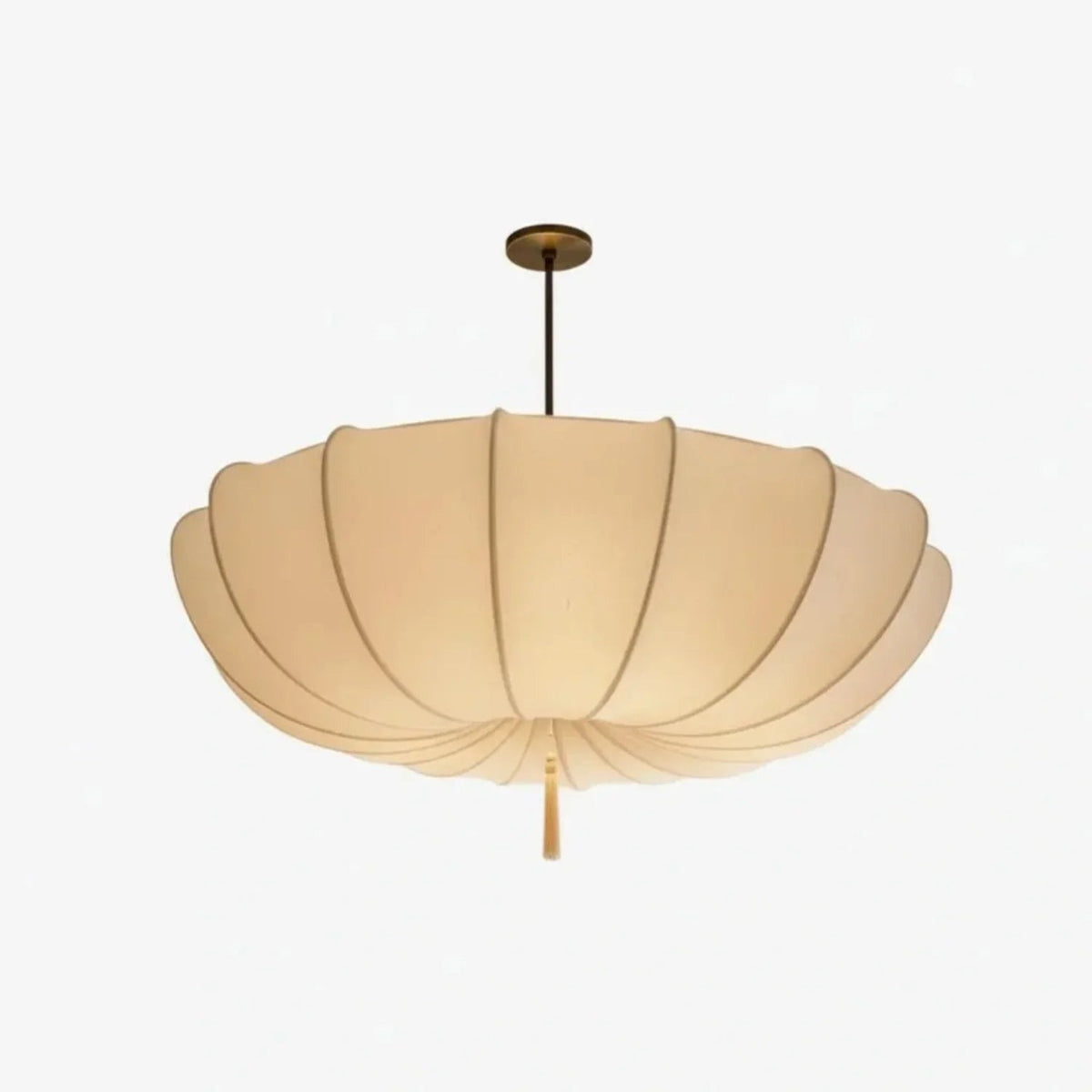 Light of Paris Modern Fabric Pendant Light