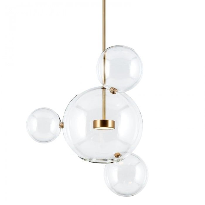 Aura Floating Nordic Bubble Glass Pendant Light