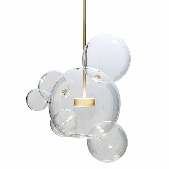 Aura Floating Nordic Bubble Glass Pendant Light