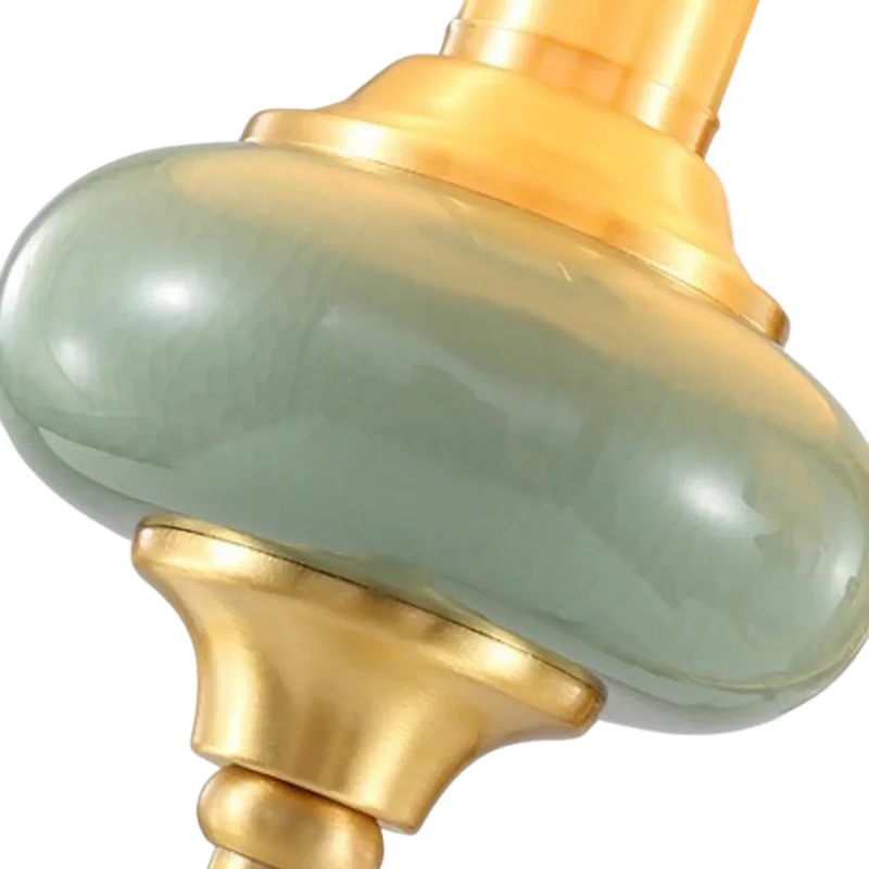 Elara Vintage Ceramic Fabric Wall Light