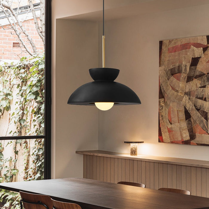 Augustus Nordic Resin Modern Pendant Light
