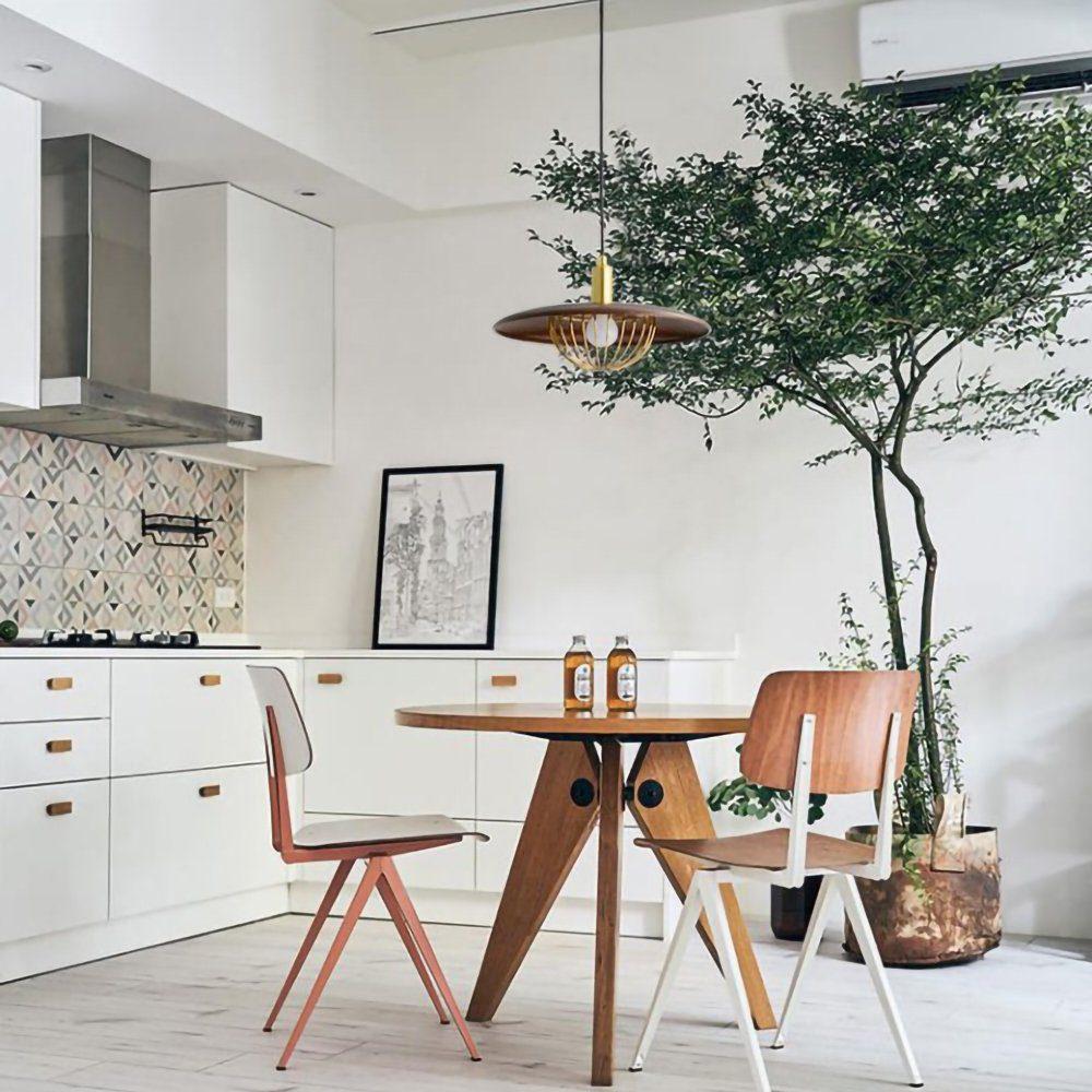 Wooden Metal Nordic Kasa Pendant Light