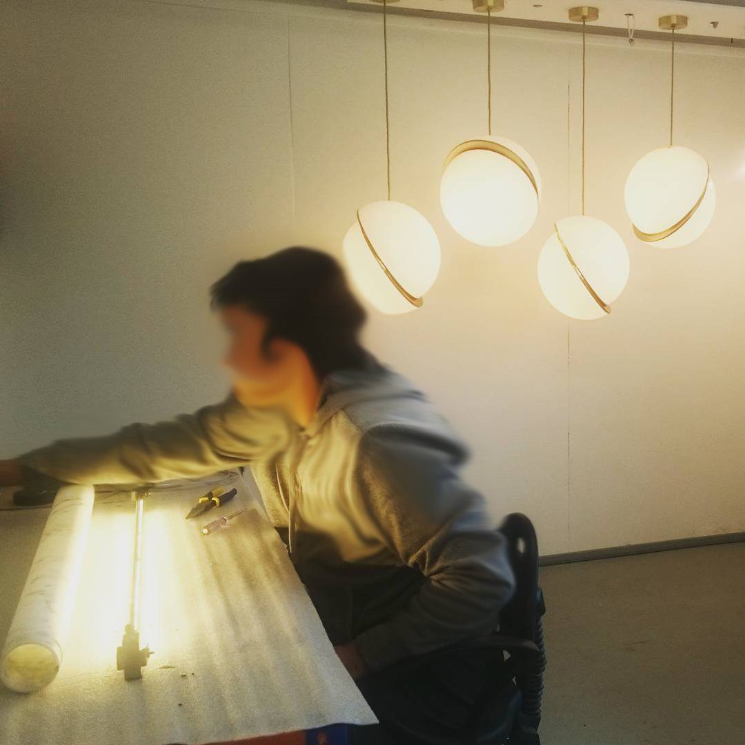 Lámpara Colgante Crescent Nórdica