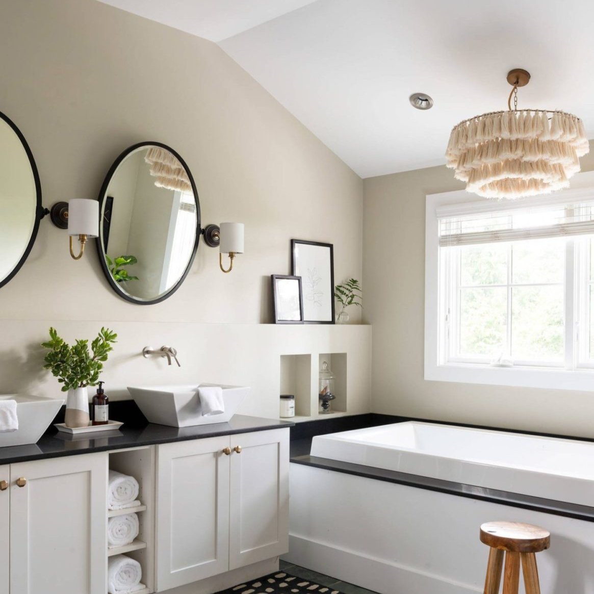 Fabric Tassel Bohemian chandelier Light