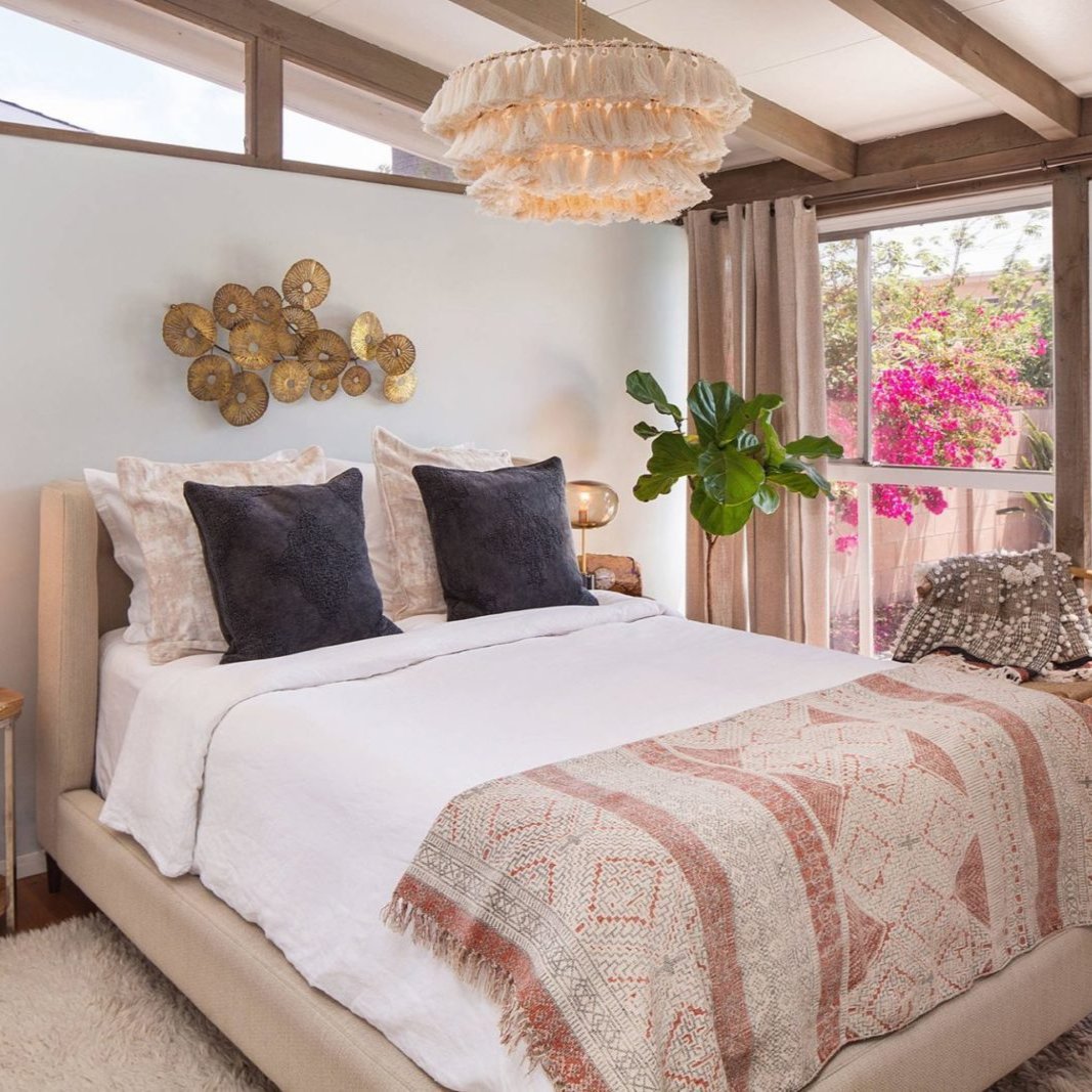 Fabric Tassel Bohemian chandelier Light