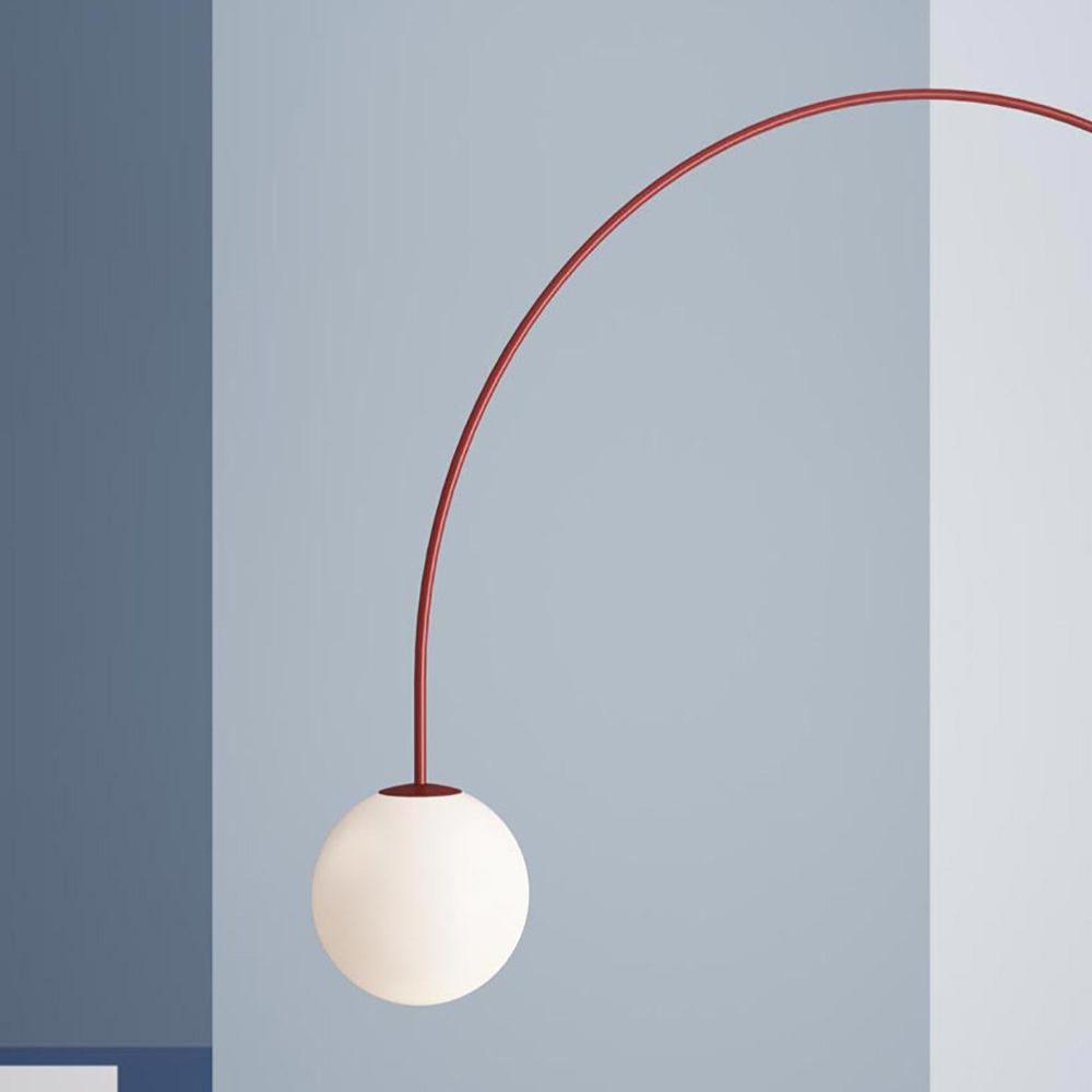 Nordic Gran Finale Nordic White Glass Metal Pendant Light