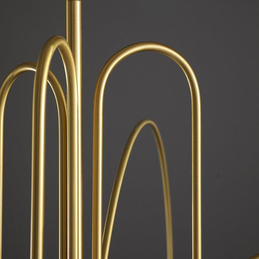 Nordic Gran Finale Nordic White Glass Metal Pendant Light