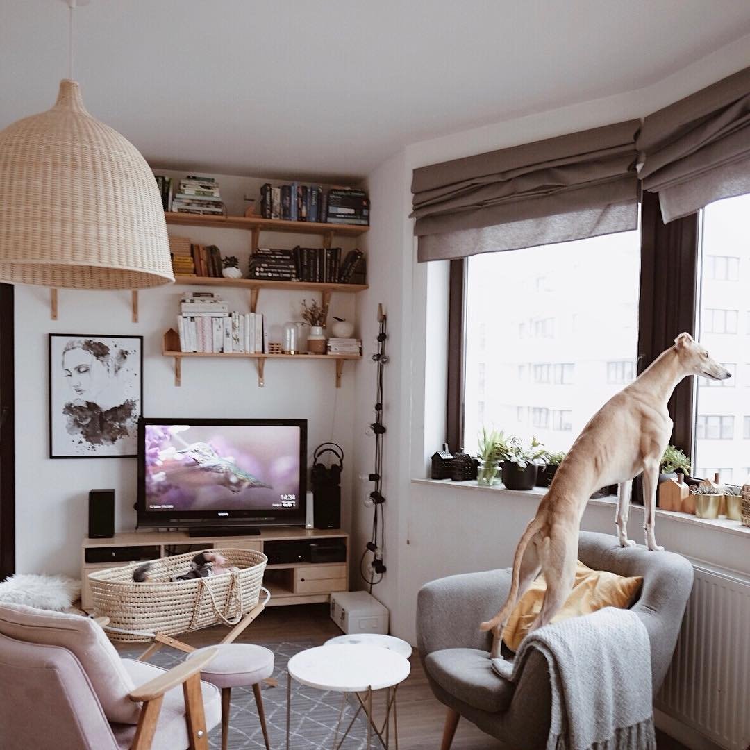 Nordic Rustic Rattan Pendant Light