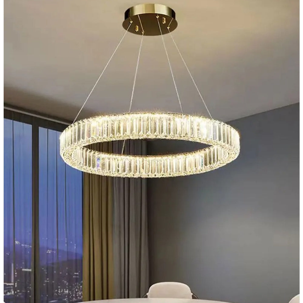 Nordic Ring Crystal Chandelier