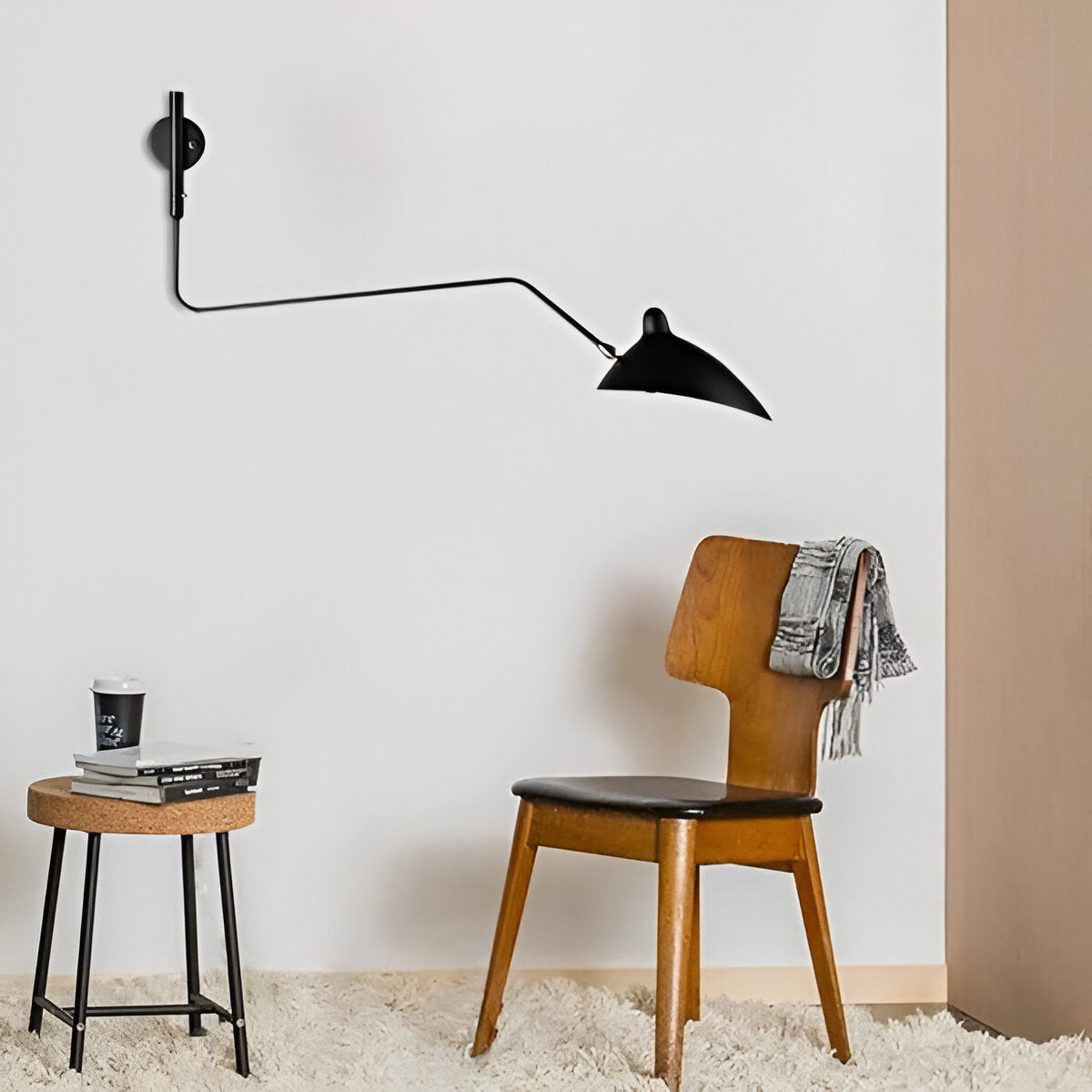 Duckbill Adjustable Bedside Arm Wall Light