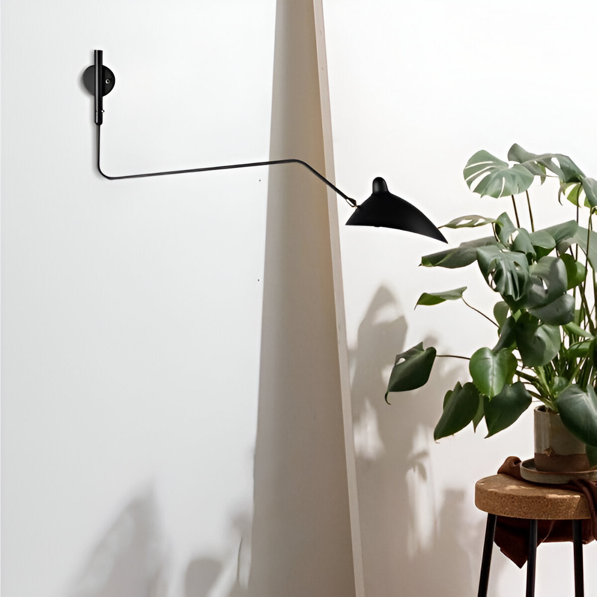 Duckbill Adjustable Bedside Arm Wall Light