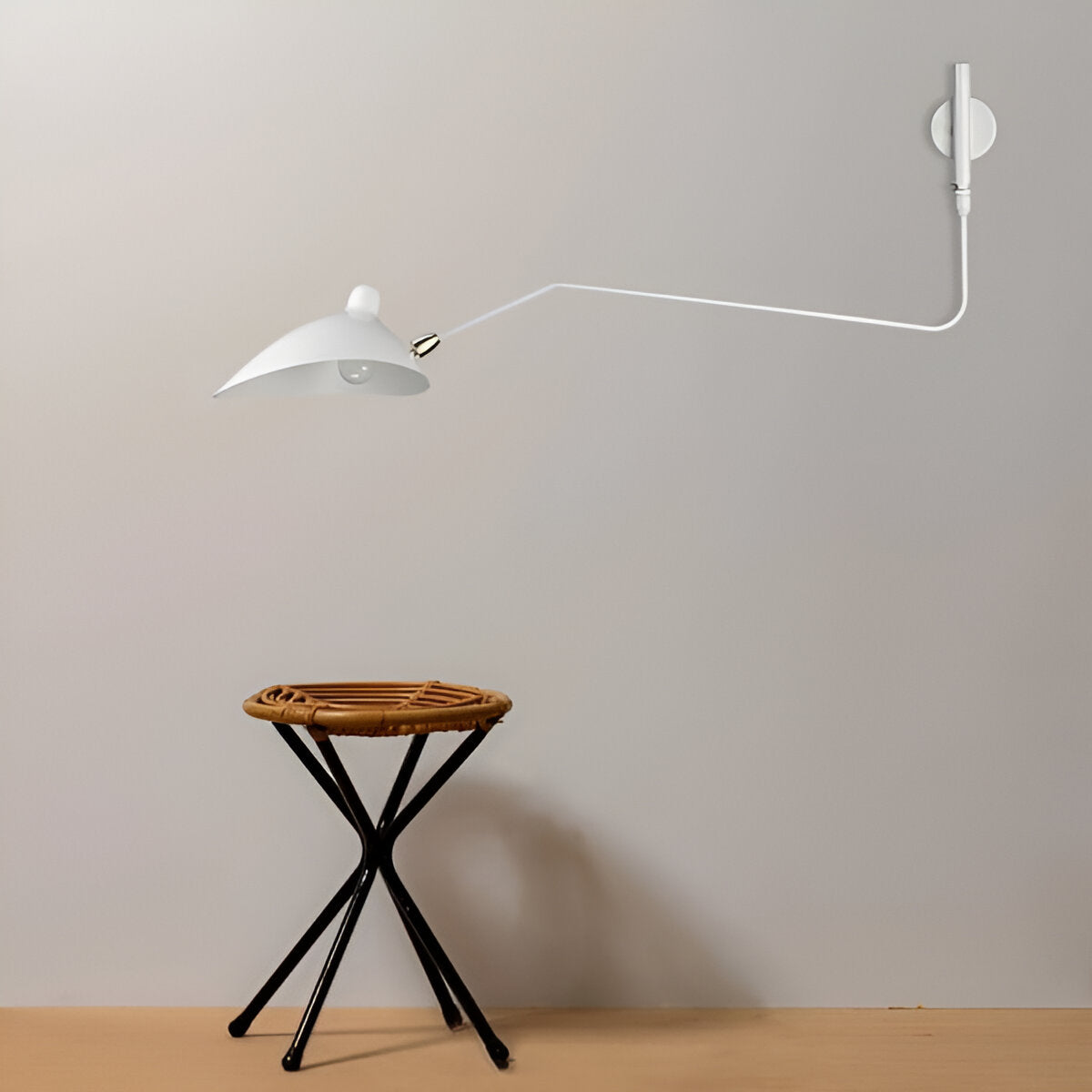 Duckbill Adjustable Bedside Arm Wall Light