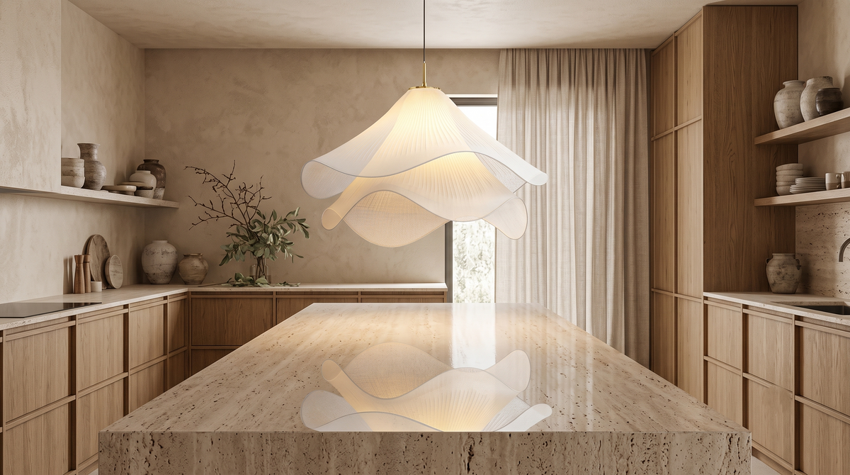 The Architectural Scale: The Exact Pendant Light Formulas for Kitchen Islands