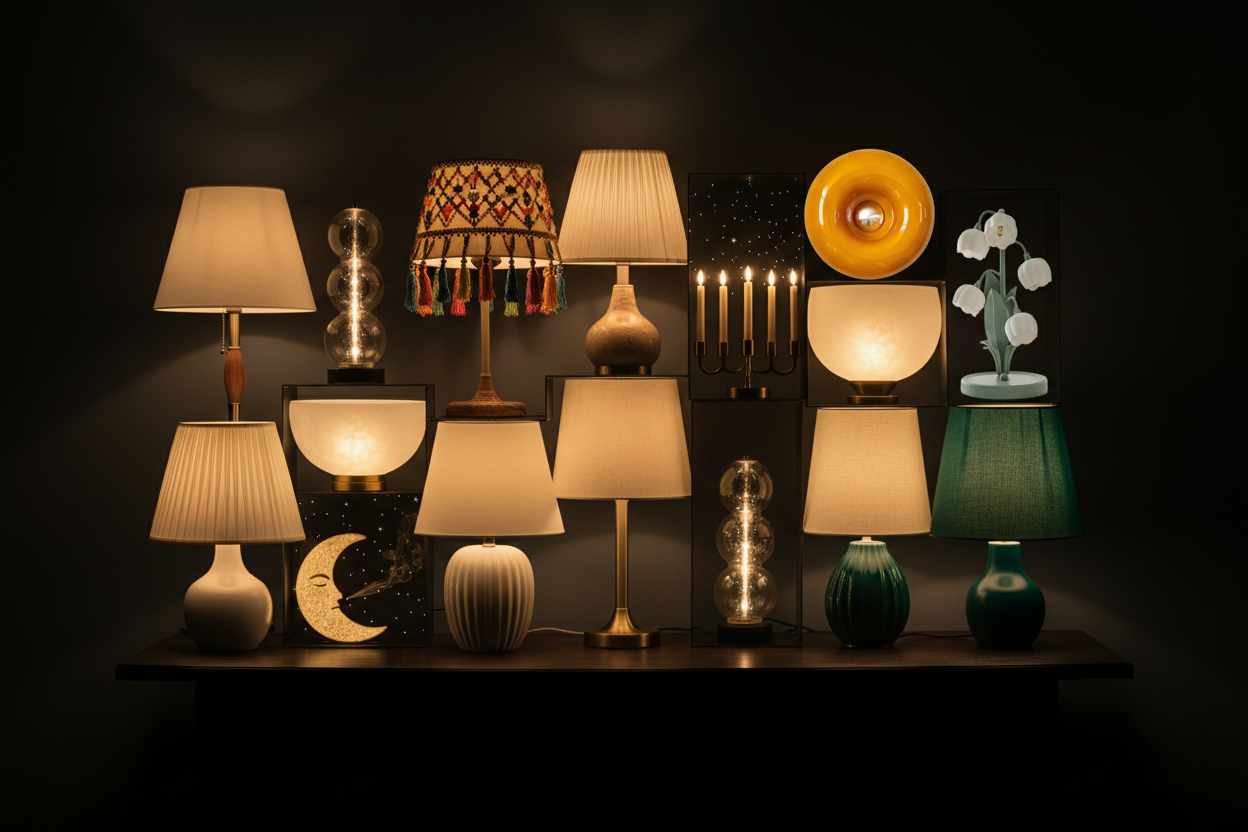 Table Lamps – Nordic & Japandi Bedside Lighting | hugbel