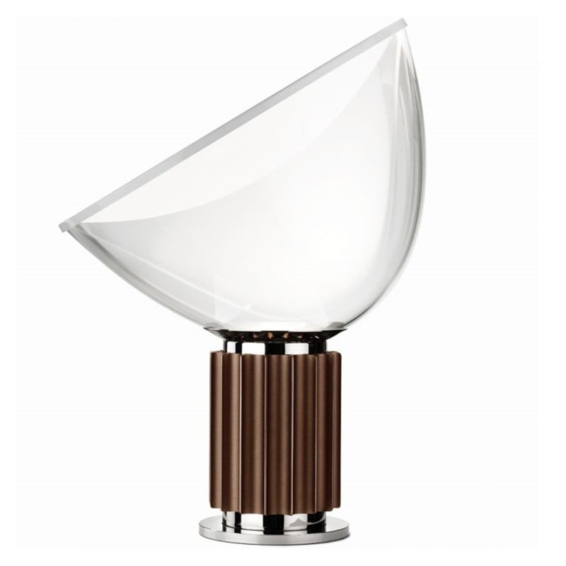 Bowl Shape Glass Table Lamp