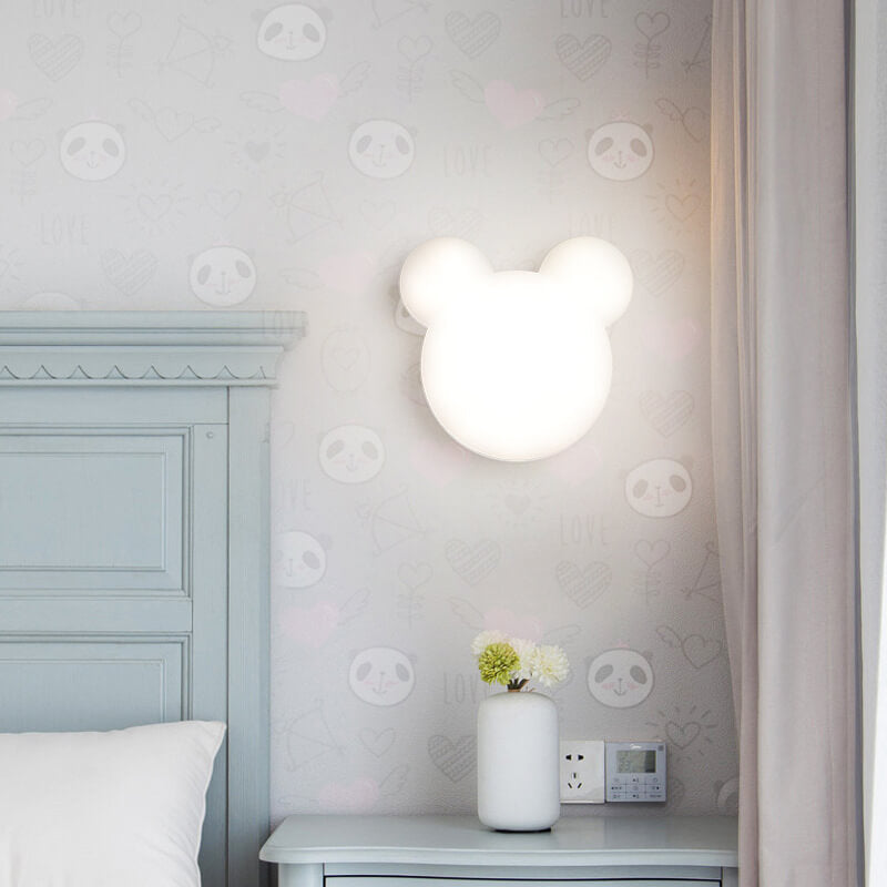 GlowUp - Lámpara de pared LED en forma de oso de dibujos animados