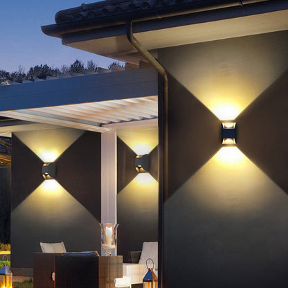 Minimalist Up Down IP65 Waterproof Outdoor Wall Lamp