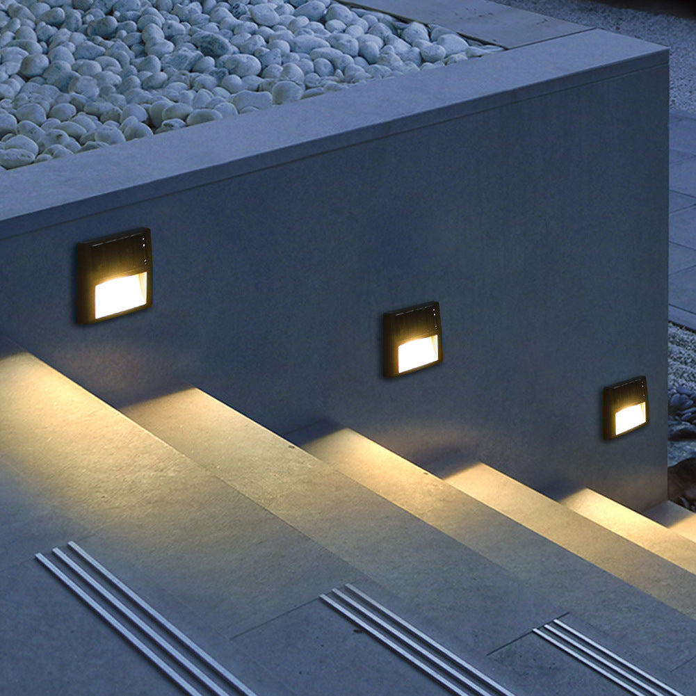 Luces exteriores solares LED impermeables para patio IP65