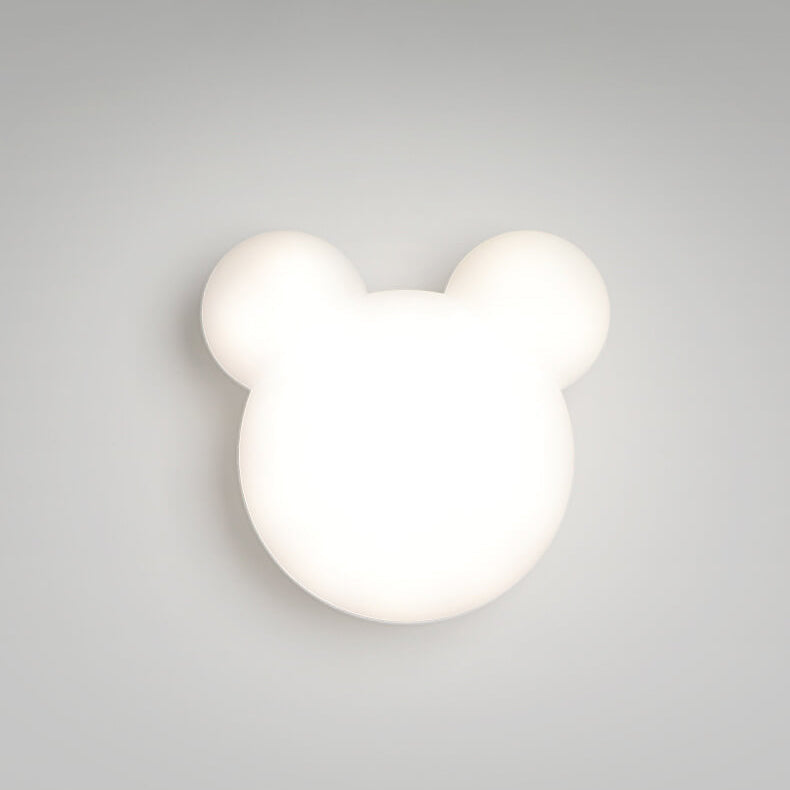 GlowUp - Lámpara de pared LED en forma de oso de dibujos animados