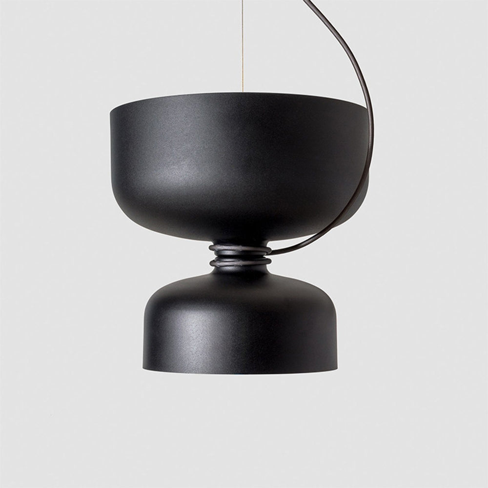 Minimalist Iron Hanging Fixture LED Modern Pendant Light