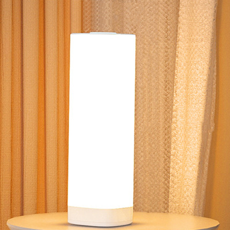 Acrylic Column Shade USB LED Table Lamp