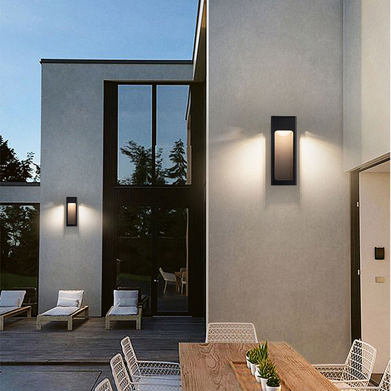 Modern Waterproof Minimalist Geometric Outdoor Wall Light