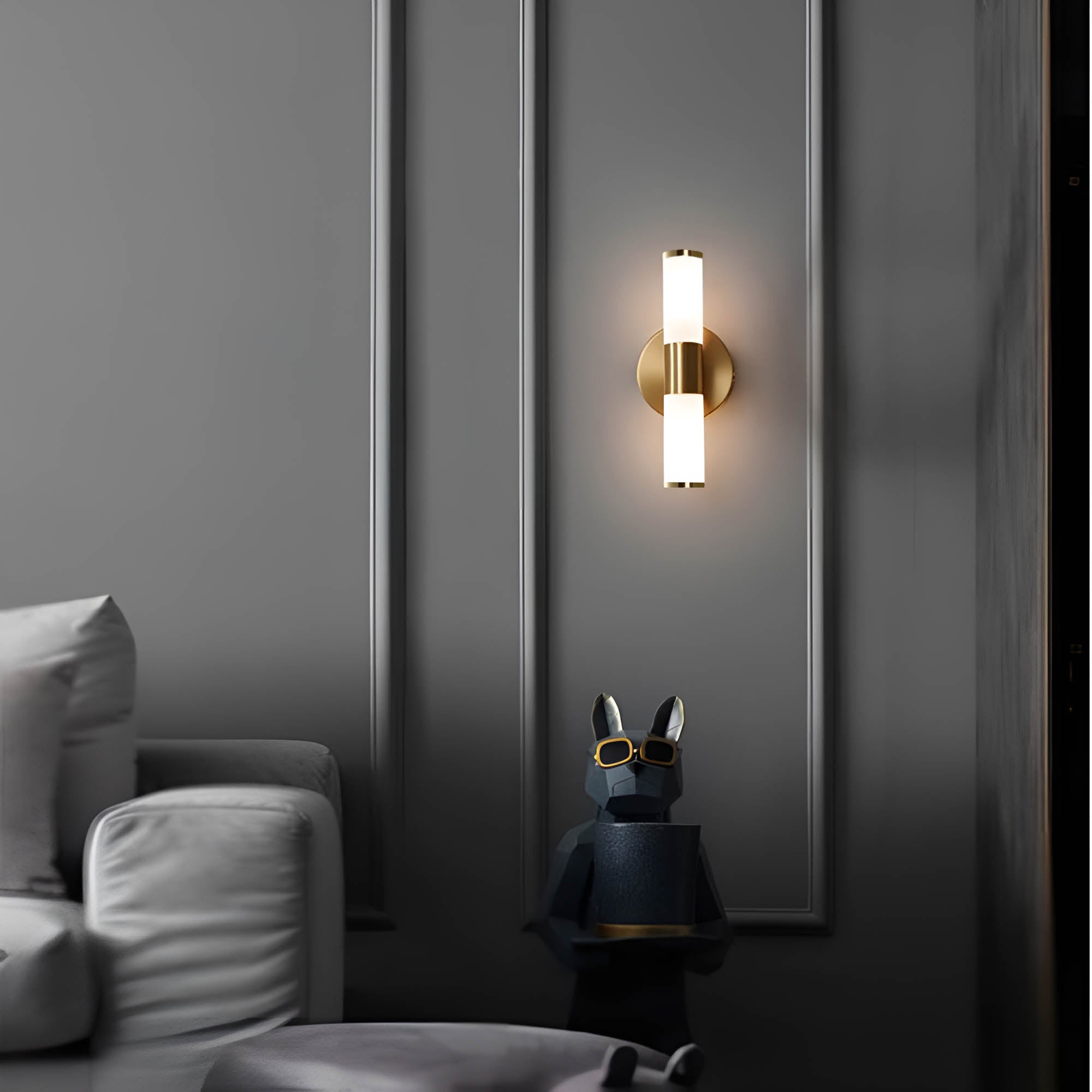 Callum Marble Wall Sconce