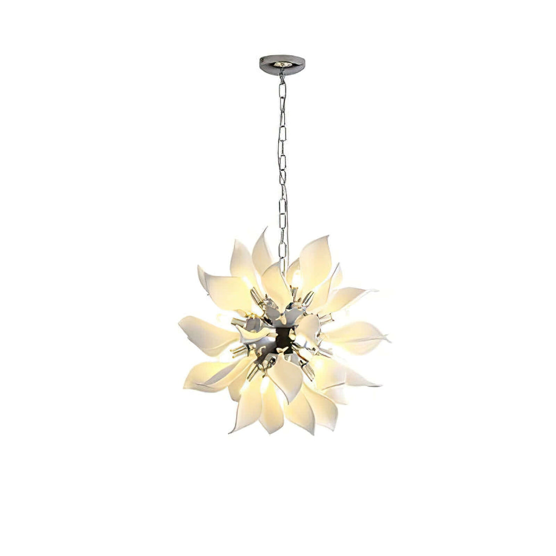 Petaline Bloom Ceramic Floral Pendant Light