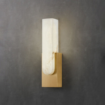 Agatha Künstlicher Alabaster LED Wandleuchte