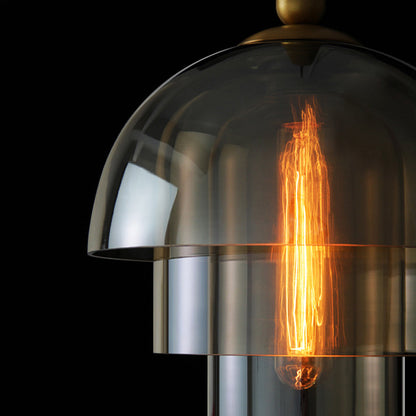 Clued Creative Minimalist Dome Glass Pendant Light