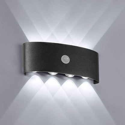 Orr Modern Simple Metal Acrylic Fixtures Up And Down LED Light Wall Lamp