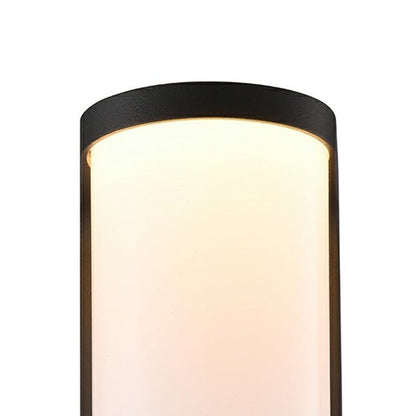 Lampe murale extérieure en métal cylindrique moderne étanche IP65