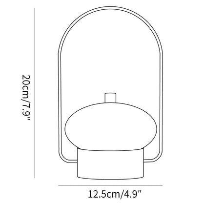 Lampada da tavolo portatile wireless Retro Soft Spot per esterni