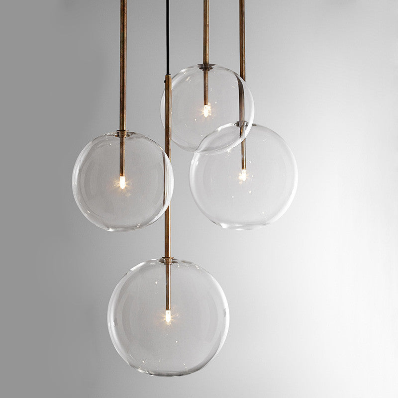 Luminara Sphere Modern Nordic Glass Pendant Light
