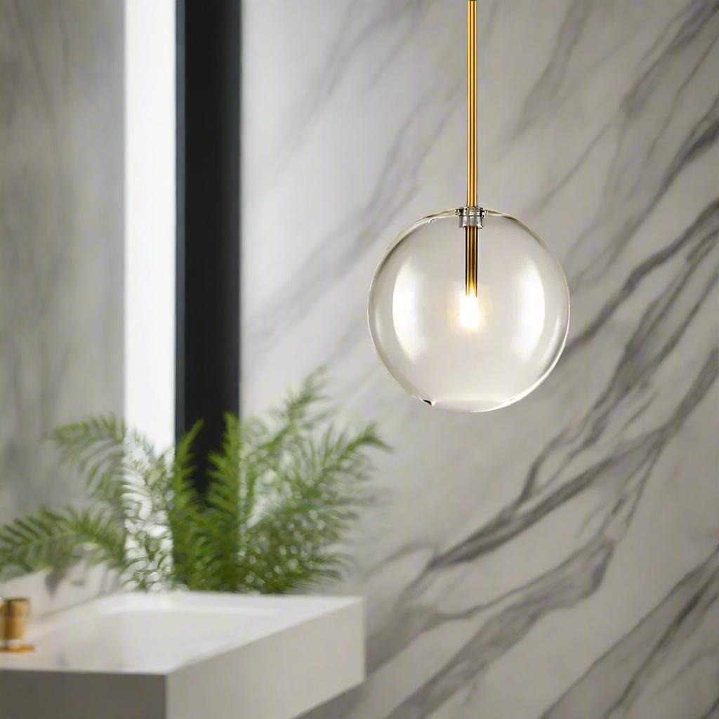 Luminara Sphere Modern Nordic Glass Pendant Light