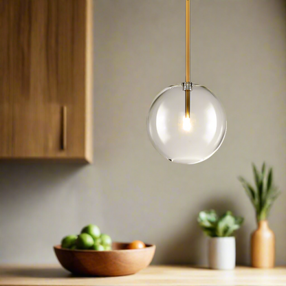 Luminara Sphere Modern Nordic Glass Pendant Light