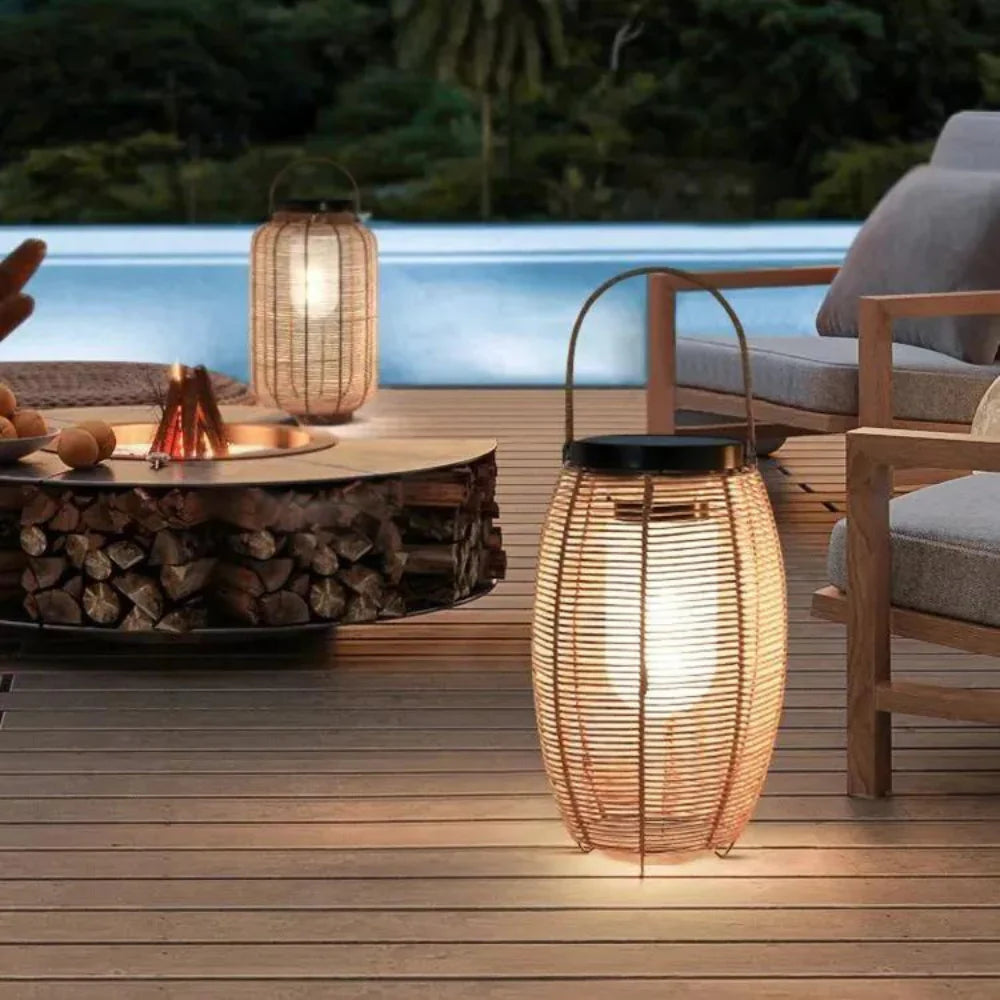 Lampe de jardin solaire Boho